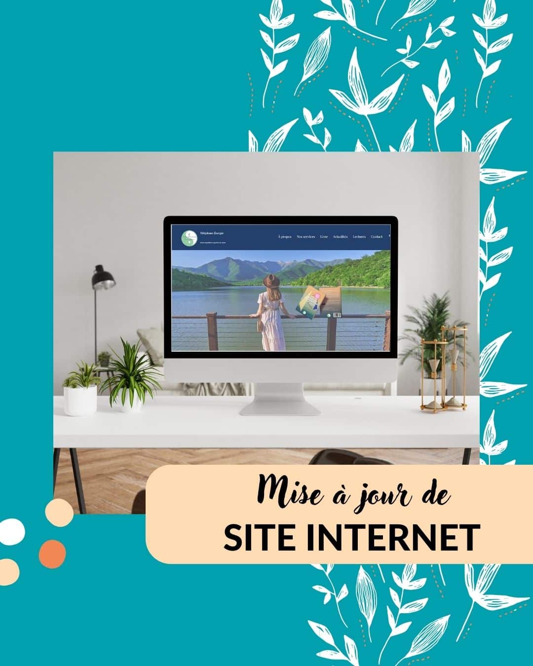 Auxine Créations, communication, mise à jour de site Internet Caluire