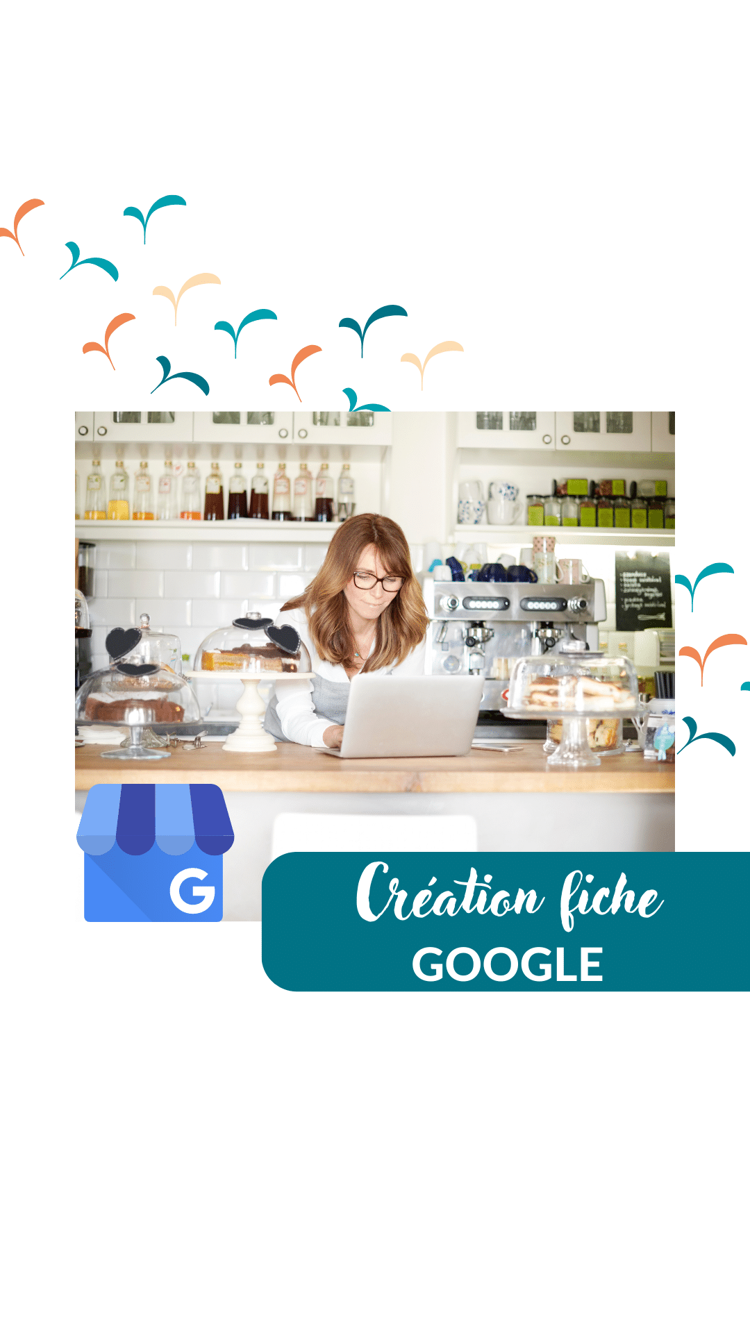 Auxine Créations, communication, création fiche Google Caluire