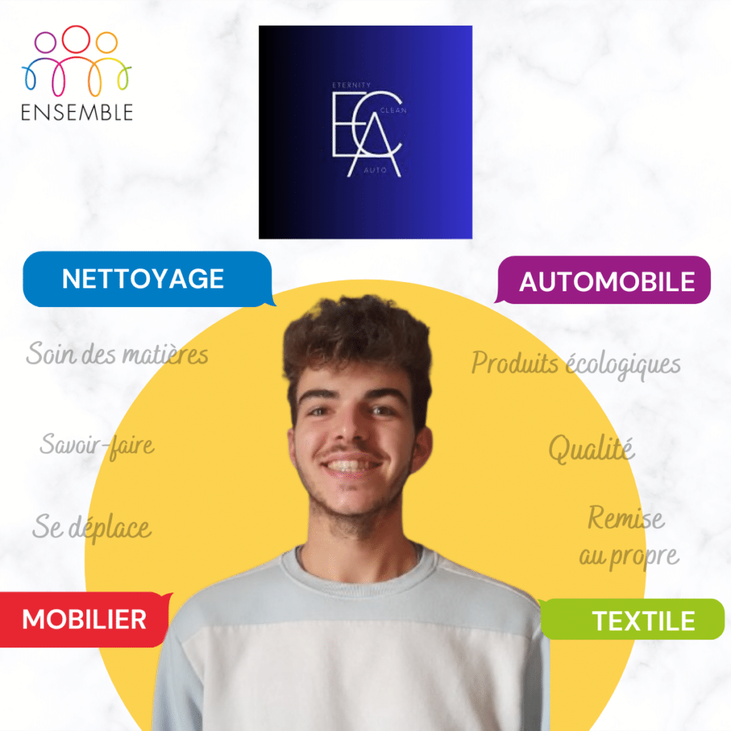 Lucas Percet, Eternity Clean auto, spécialisé dans le 𝙣𝙚𝙩𝙩𝙤𝙮𝙖𝙜𝙚 𝙖𝙪𝙩𝙤𝙢𝙤𝙗𝙞𝙡𝙚 𝙚𝙩 𝙙𝙚 𝙢𝙤𝙗𝙞𝙡𝙞𝙚𝙧 𝙩𝙚𝙭𝙩𝙞𝙡𝙚