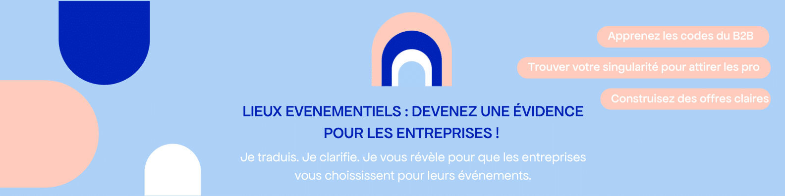 Développez vos lieux de réception avec Justine Pierron.